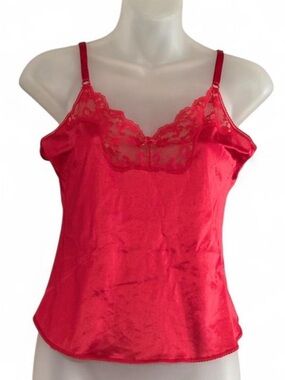 jcpenney Red Lace-Trim Camisole
